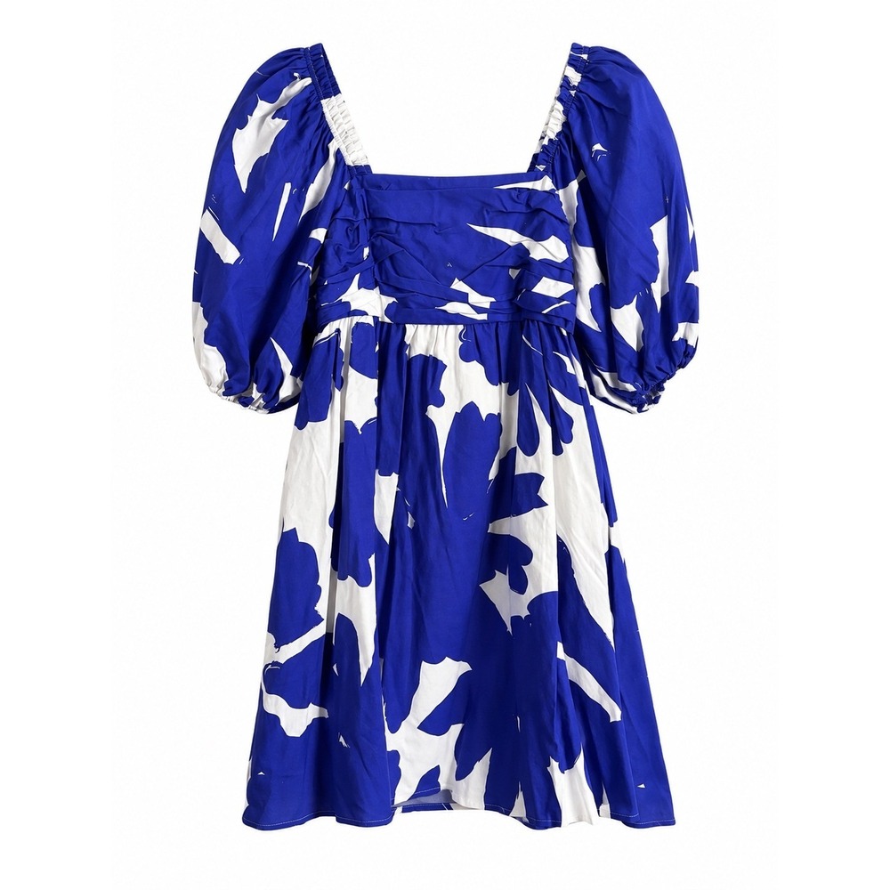 NWT Crosby by Mollie Burch Hunter Dress Agean Bloom MSRP $278 Size S